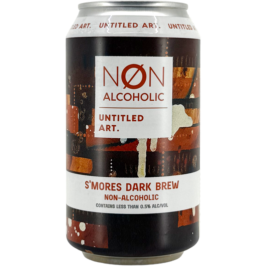 Untitled Art S'mores Non-Alcoholic Dark Beer, Wisconsin, USA