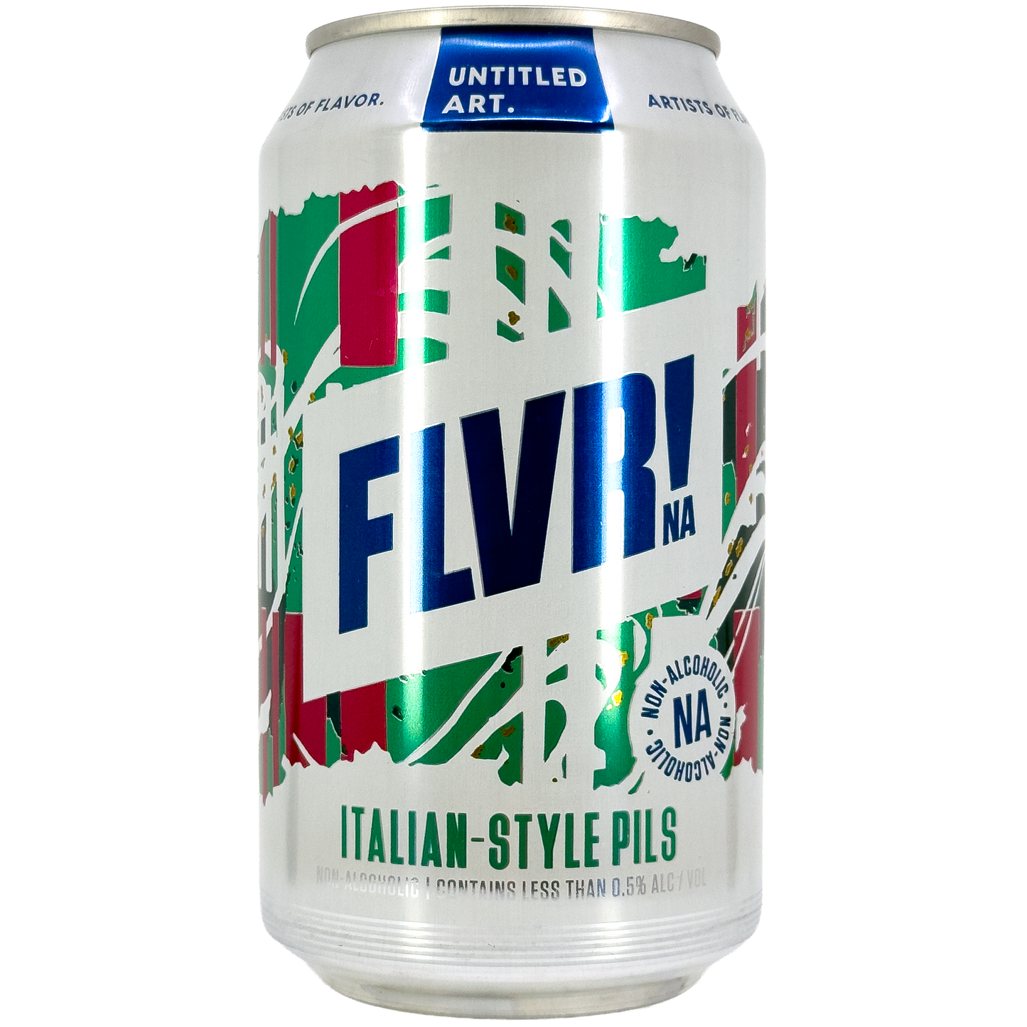 Untitled Art 'FLVR!' Non-Alcoholic Italian Pilsner Beer, Wisconsin