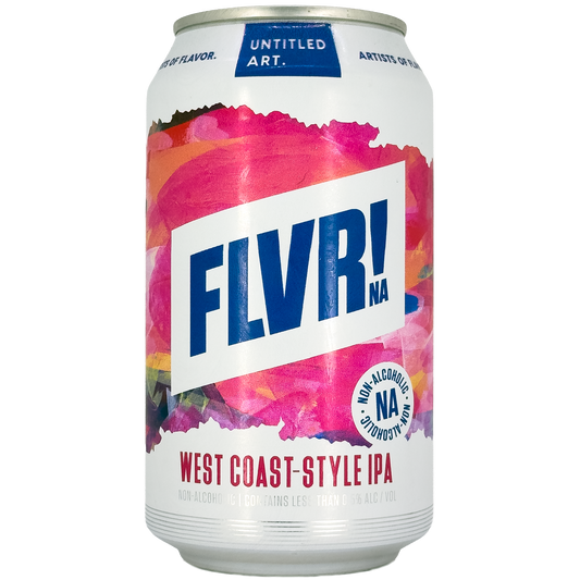 Untitled Art 'FLVR!' Non-Alcoholic West Coast IPA, Wisconsin