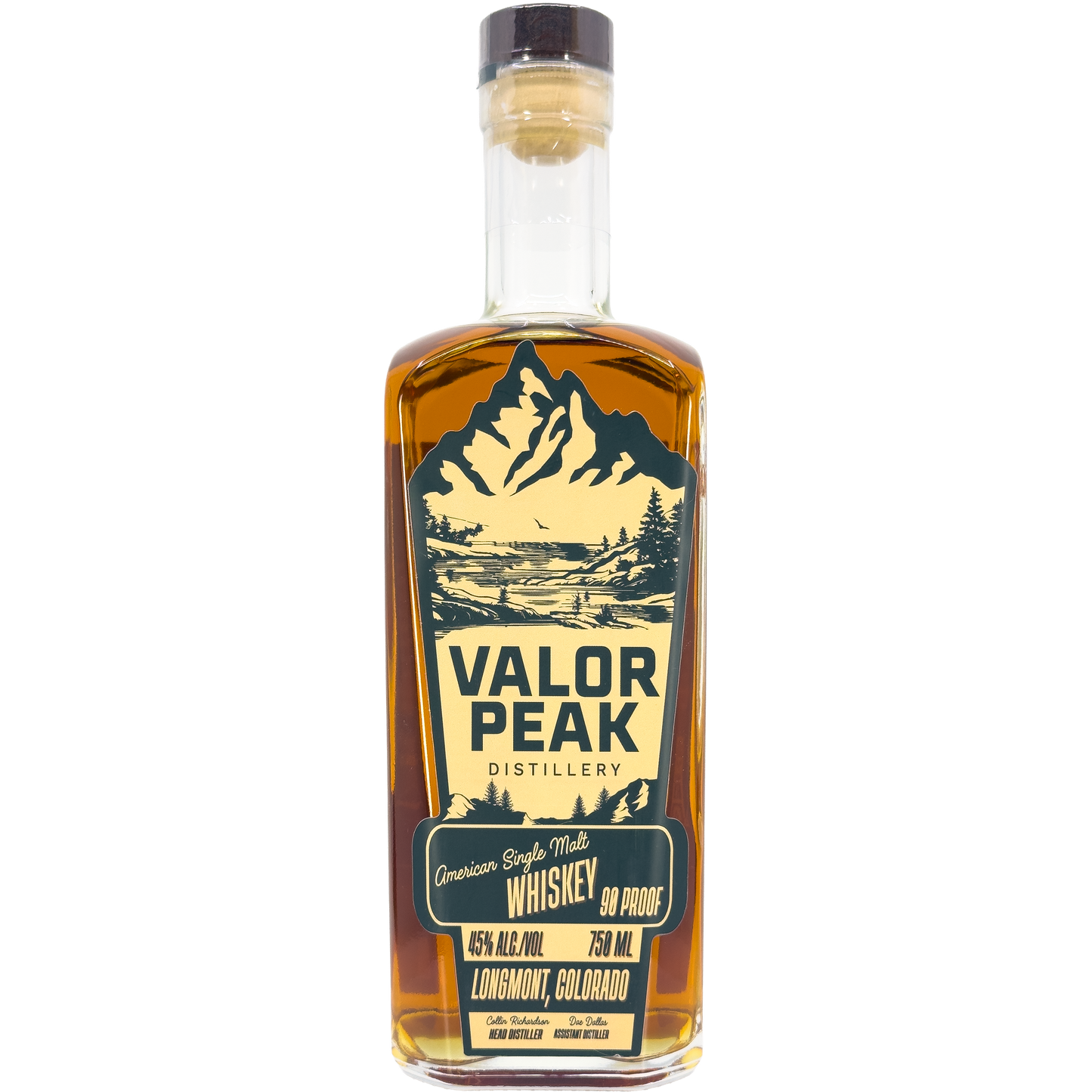 Valor Peak Distillery Single Malt Whisky, Colorado