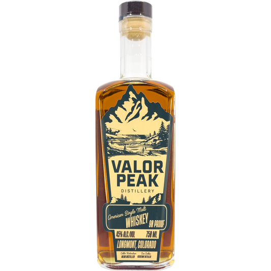 Valor Peak Distillery Single Malt Whisky, Colorado