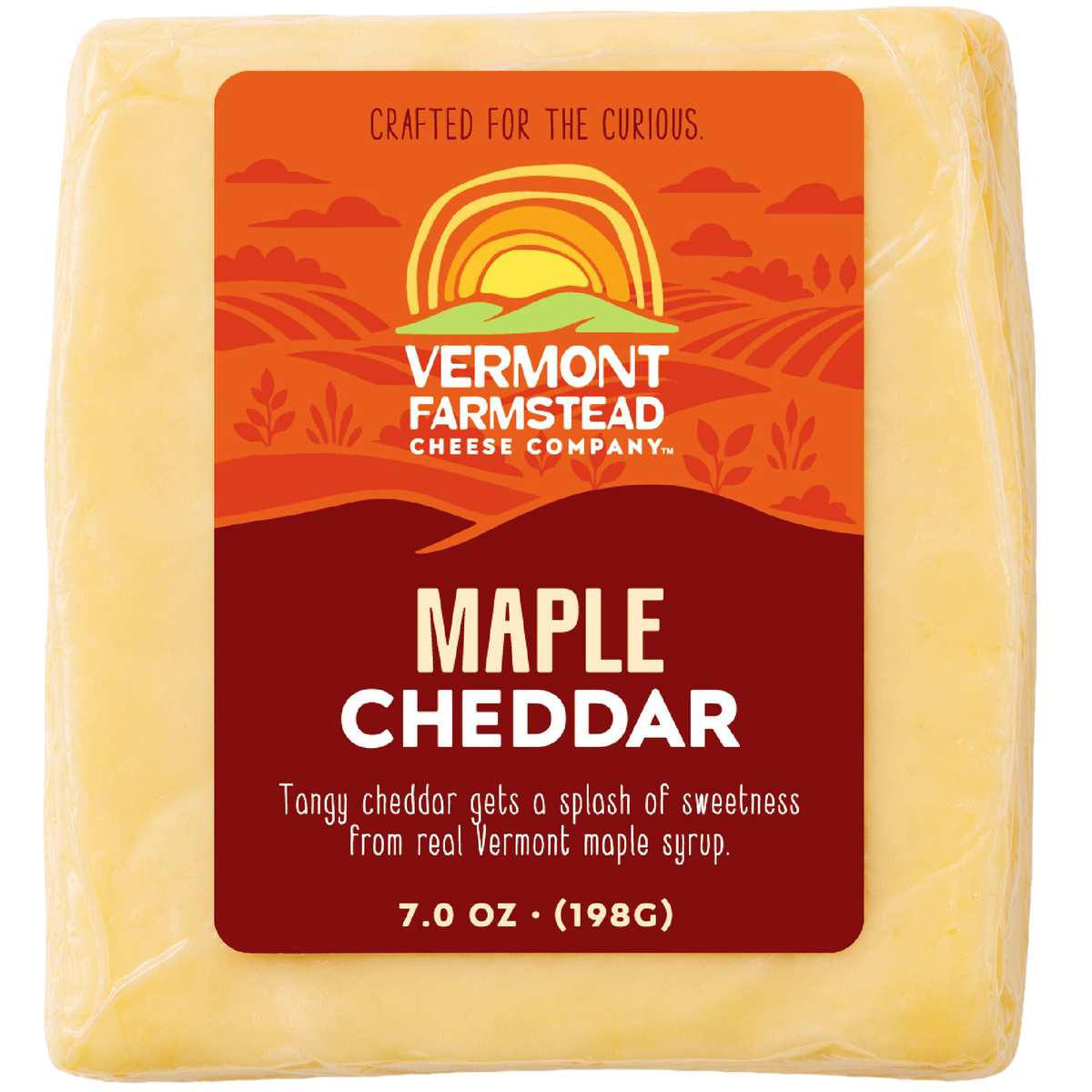 Vermont Farmstead Cheese Co. Maple Cheddar Cheese, Vermont