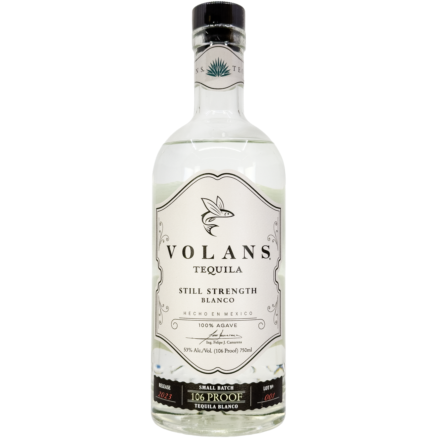 Volans 'Still Strength' Tequila Blanco, Mexico