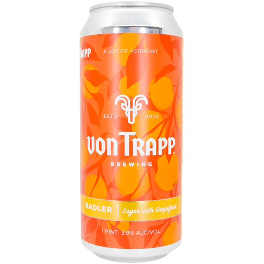 Von Trapp Brewing 'Radler' Grapefruit Radler Beer, Vermont