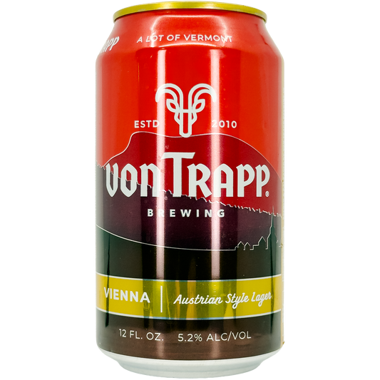 Von Trapp Brewing Vienna Style Lager Beer, Stowe, Vermont