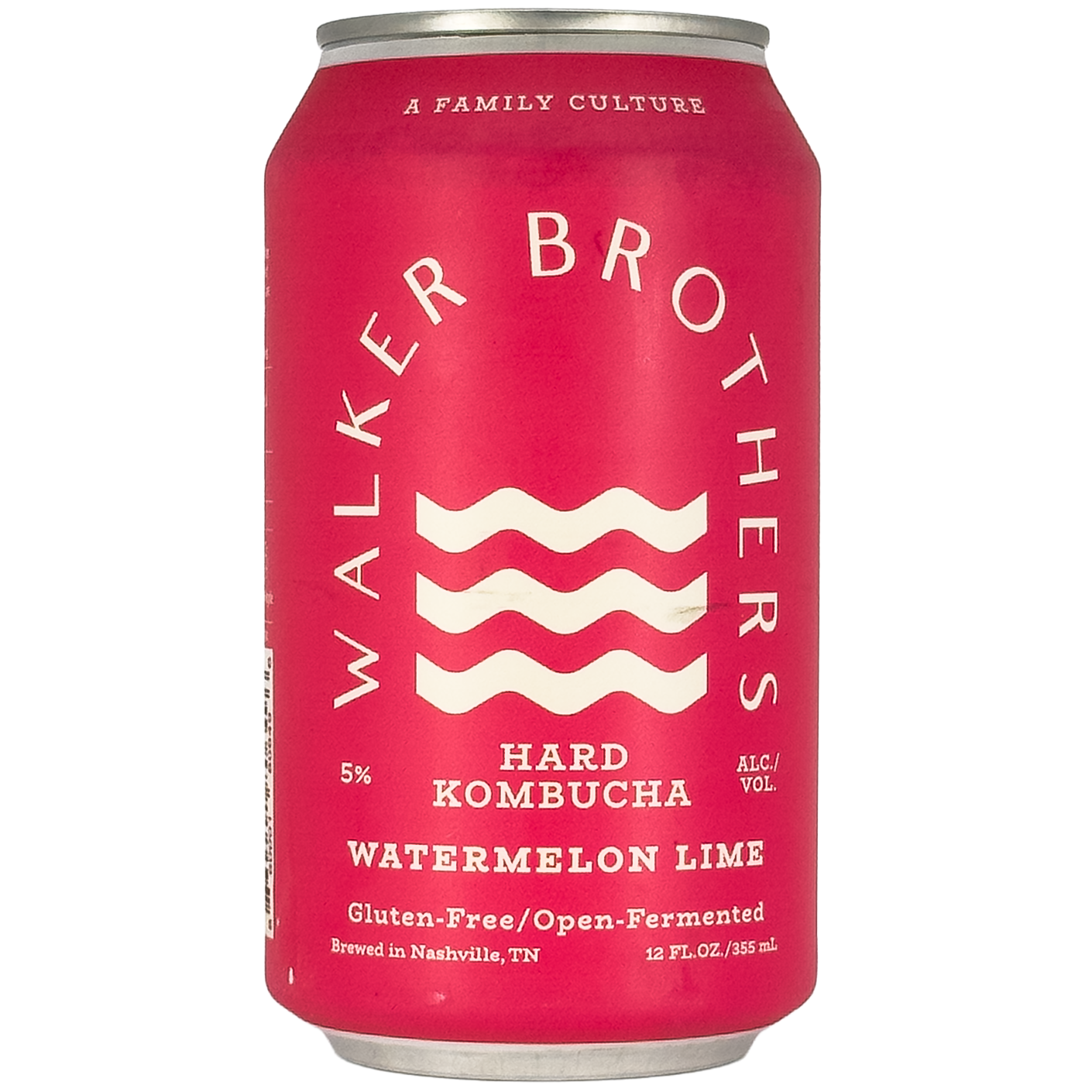Walker Brothers 'High Gravity' Watermelon Lime Hard Kombucha, Tennessee