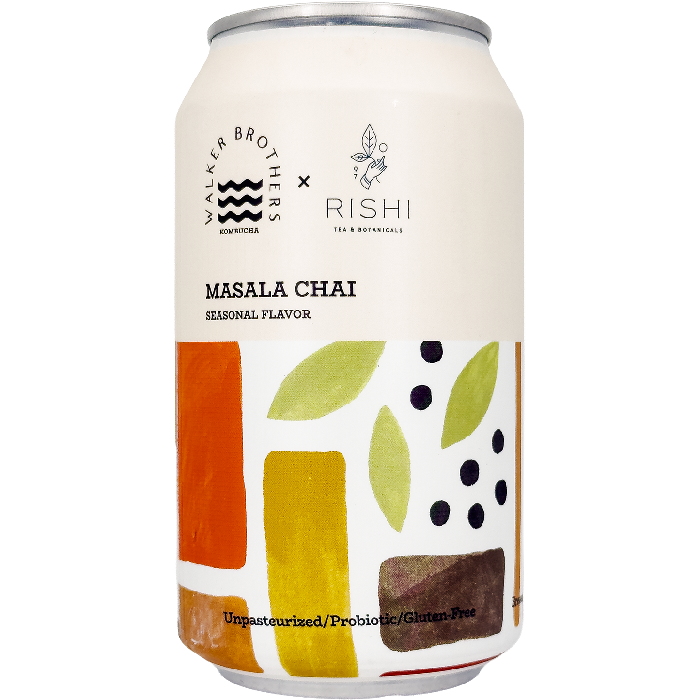 Walker Brothers x Rishi Tea 'Massala Chai' Seasonal Non Alcoholic Kombucha, Tennessee