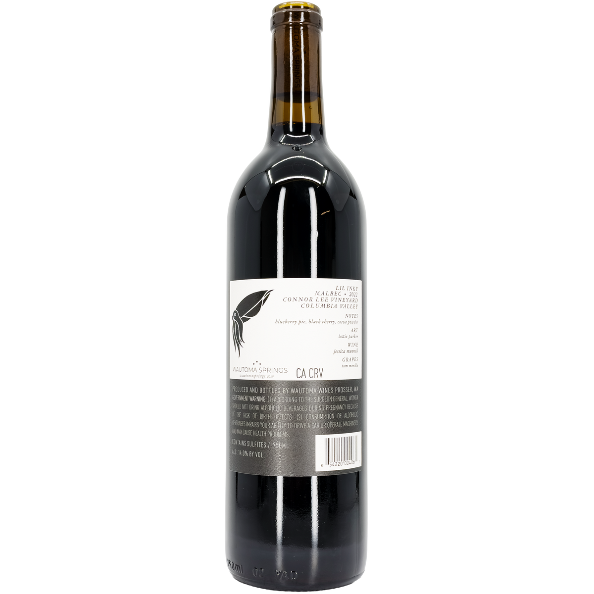 Wautoma Springs 'Lil Inky' Malbec, Wahluke Slope,