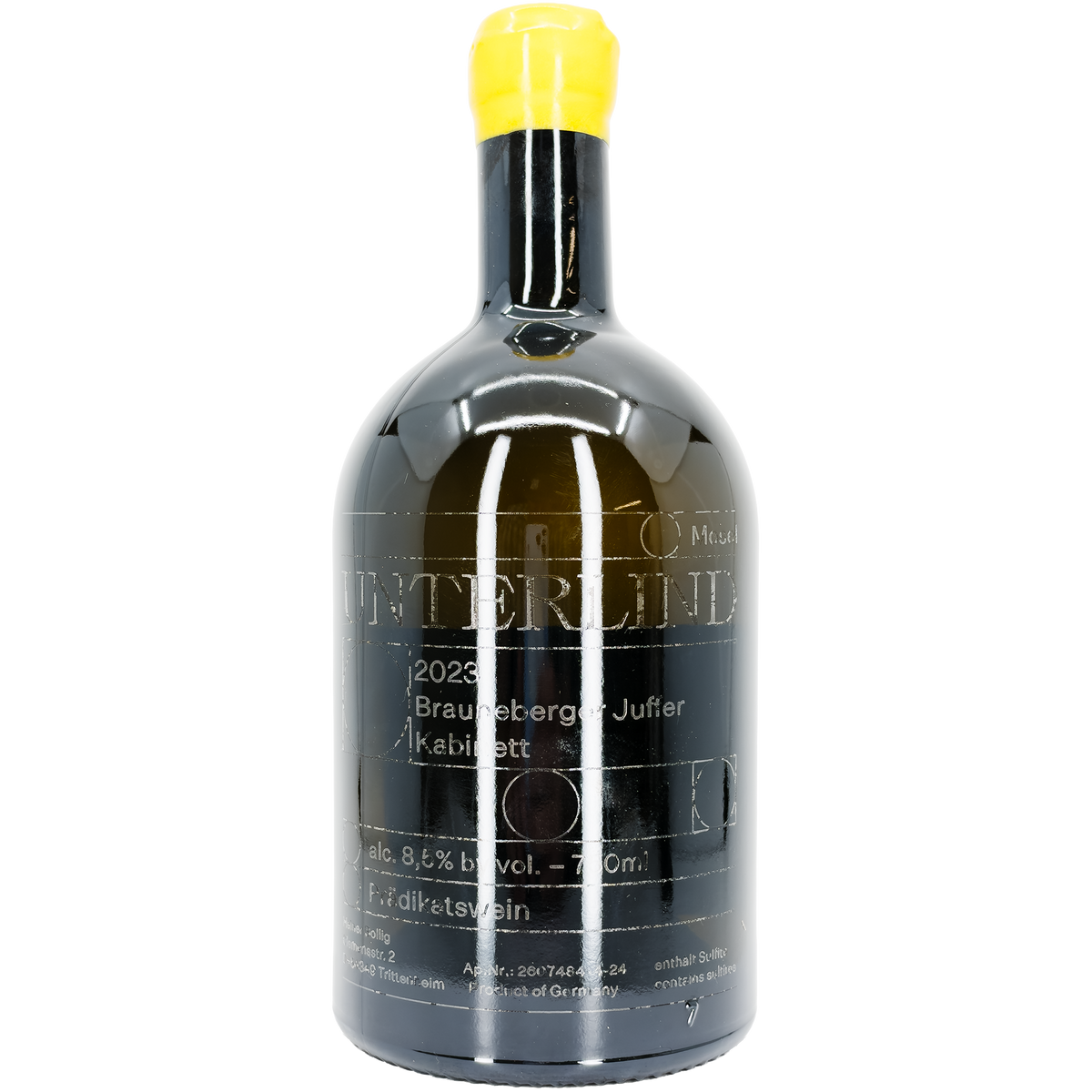 Weingut Unterlind Brauneberger Juffer Kabinett, Mosel, Germany