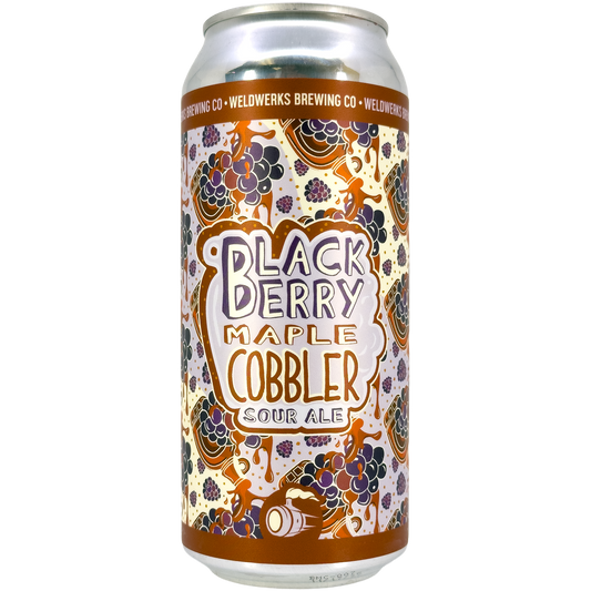 WeldWerks Brewing 'Blackberry Maple Cobbler' Sour Ale Beer, Colorado