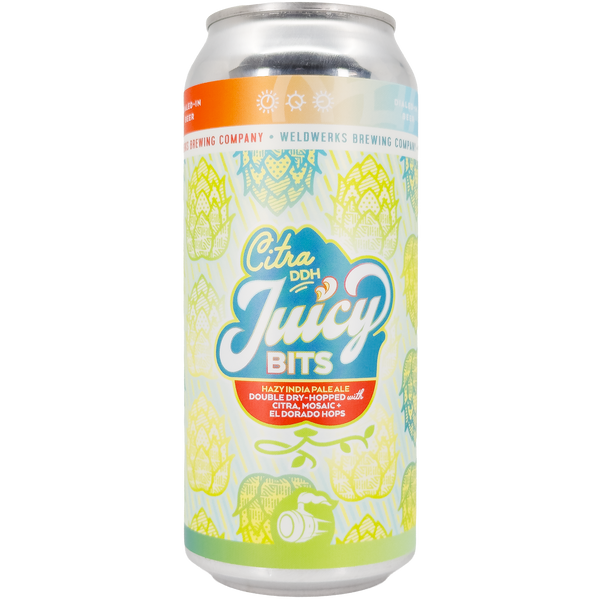 WeldWerks Brewing Citra DDH 'Juicy Bits' Hazy IPA Beer, Colorado