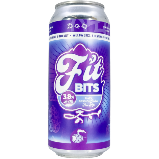 WeldWerks Brewing 'Fit Bits' Hazy Session IPA Beer, Colorado