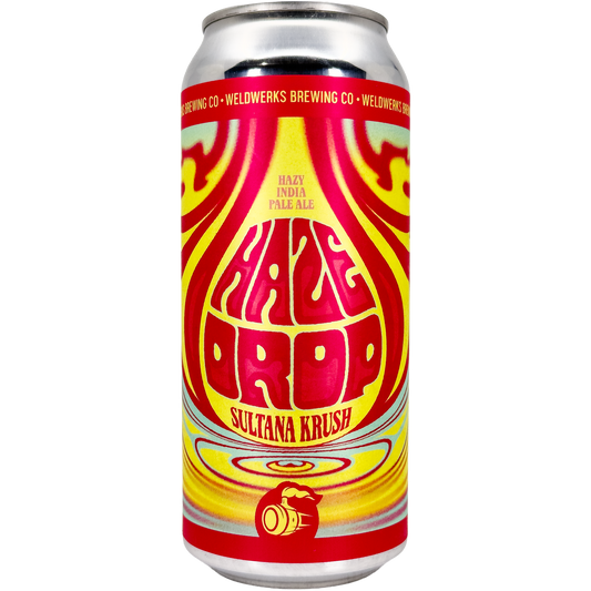 WeldWerks Brewing 'Haze Drop: Sultana Krush' Hazy IPA Beer, Colorado