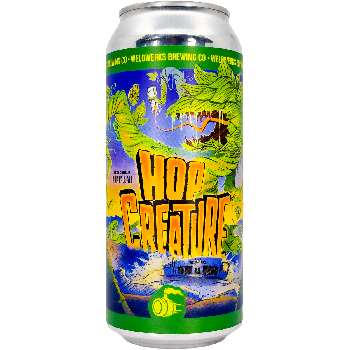 WeldWerks Brewing 'Hop Creature' Hazy Double IPA Beer, Colorado