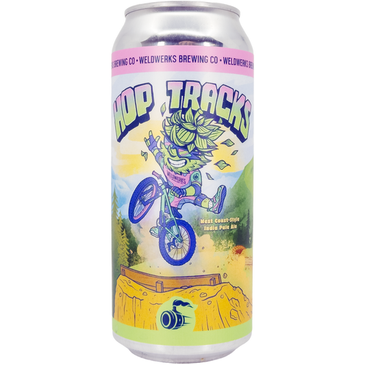 WeldWerks Brewing 'Hop Tracks' West Coast IPA Beer, Colorado