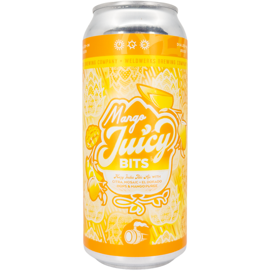 WeldWerks Brewing 'Mango Juicy Bits' Hazy IPA Beer, Colorado