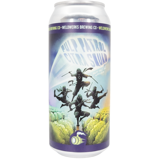 WeldWerks Brewing 'Pulp Patrol: Citra Squad' Hazy Pale Ale Beer, Colorado