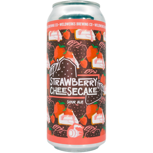 WeldWerks Brewing 'Strawberry Cheesecake' Berliner Sour Ale Beer, Colorado