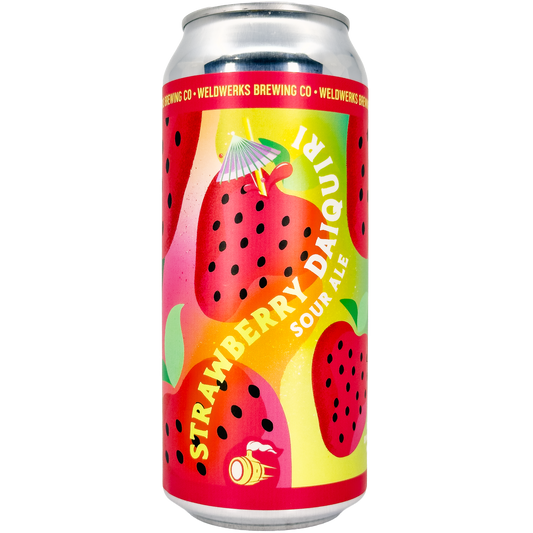 WeldWerks Brewing Strawberry Daiquiri Sour Ale Beer, Colorado
