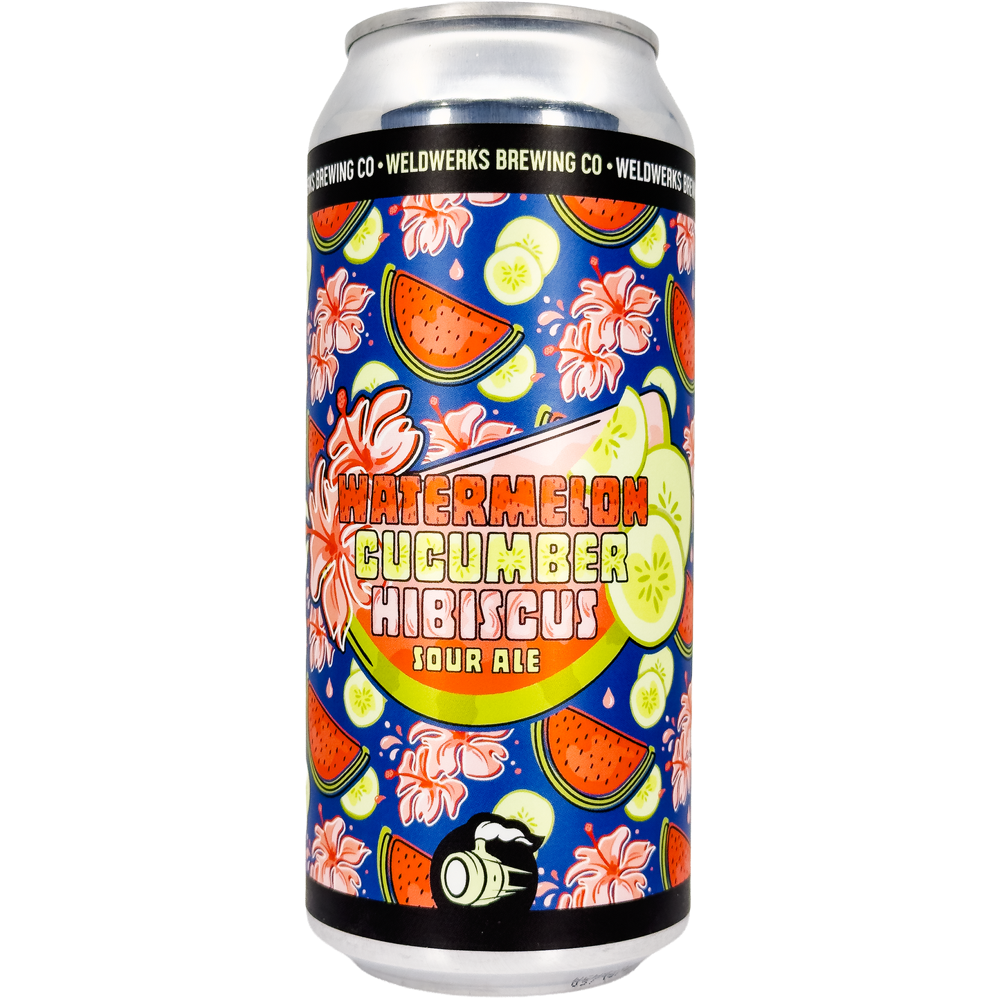 WeldWerks Brewing Watermelon Cucumber Hibiscus Sour Beer, Colorado