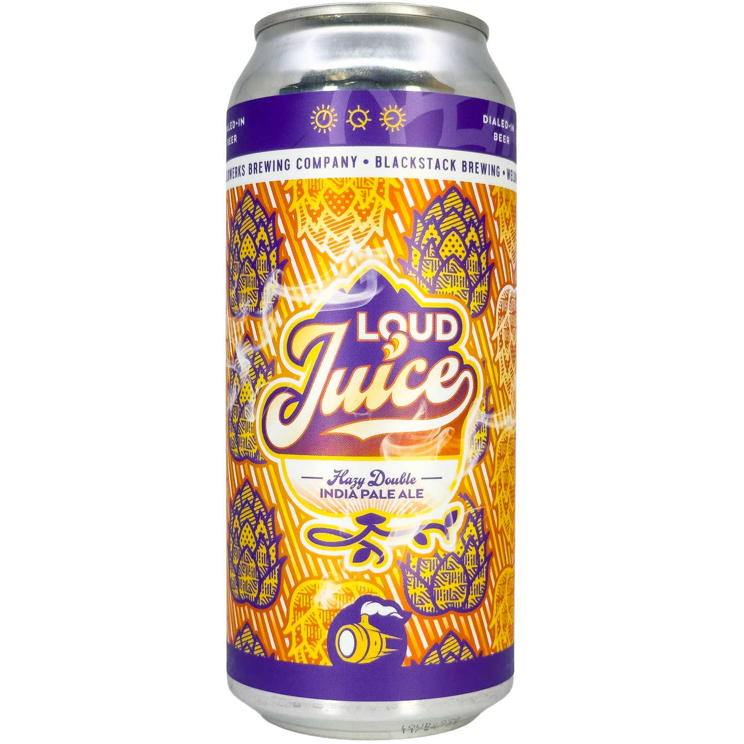 WeldWerks Brewing x Blackstack Brewing 'Loud Juice' Hazy Double IPA Beer, Colorado