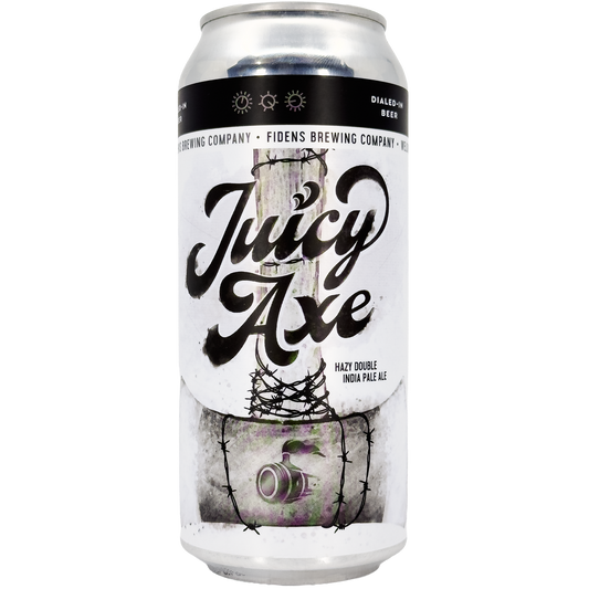 WeldWerks Brewing x Fidens Brewing 'Juicy Axe' Hazy Double IPA Beer, Colorado