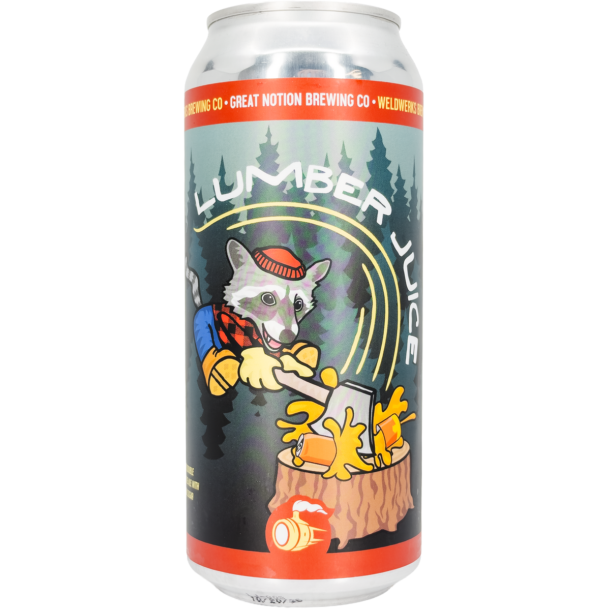 WeldWerks Brewing x Great Notion 'Lumber Juice' Hazy Double IPA Beer, Colorado