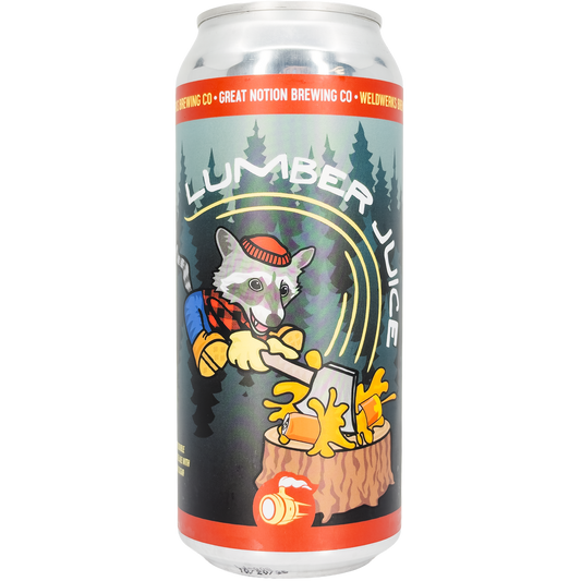 WeldWerks Brewing x Great Notion 'Lumber Juice' Hazy Double IPA Beer, Colorado