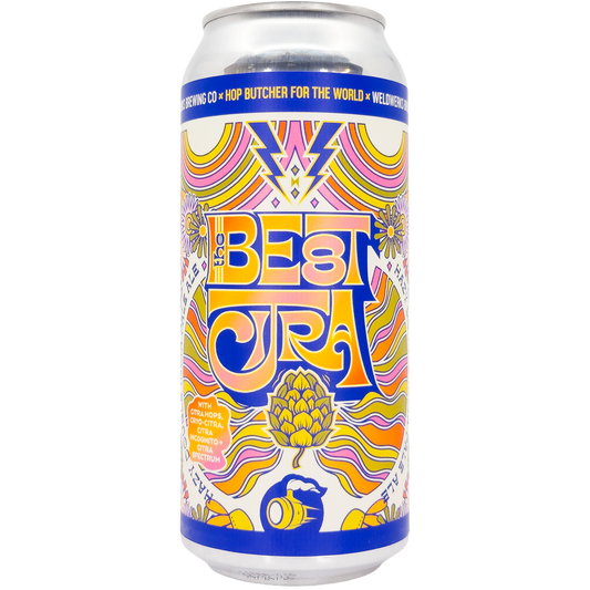 WeldWerks Brewing x Hop Butcher for the World 'The Best Citra' Hazy Double IPA Beer, Colorado