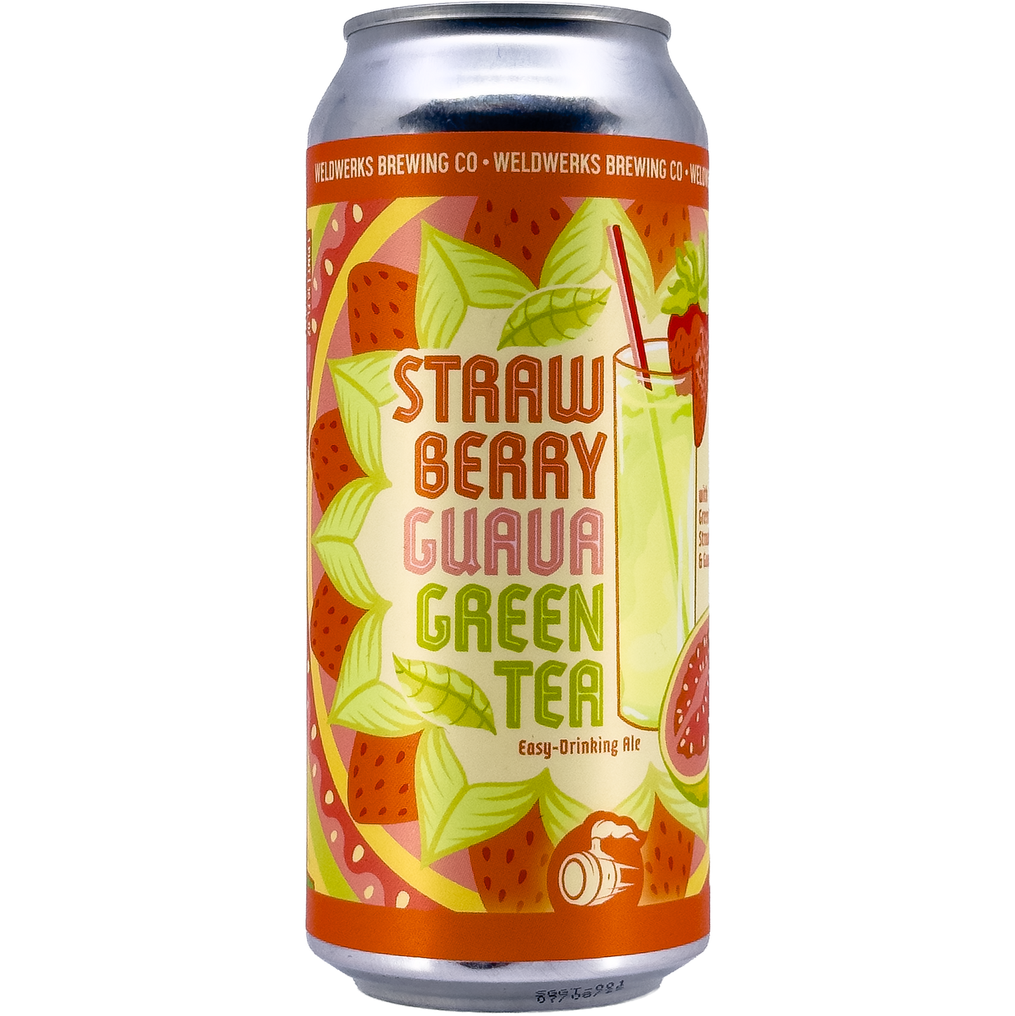 WeldWerks Brewing Strawberry Guava Green Tea Fruited Ale Beer, Colorado, USA