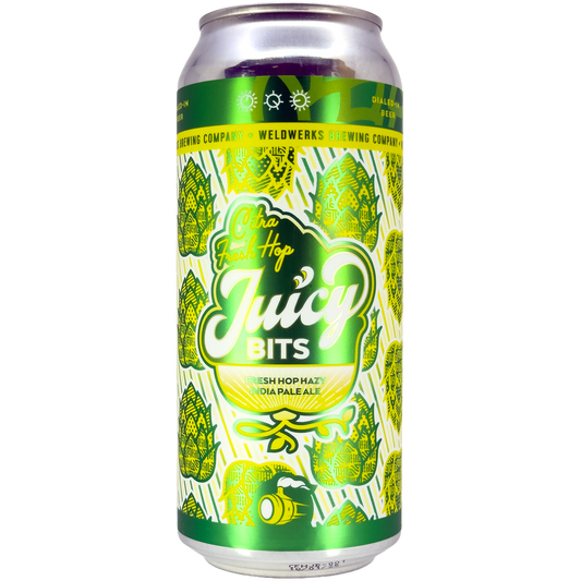 Weldwerks Brewing, 'Fresh Hop Juicy Bits' Hazy IPA Beer, Colorado