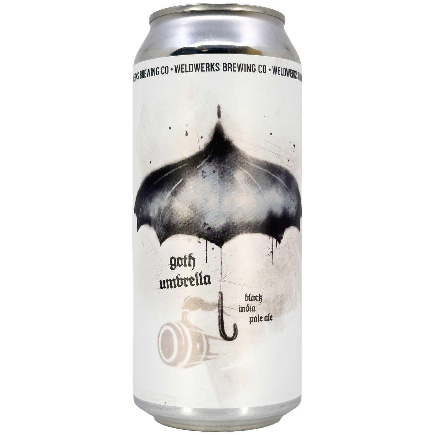 Weldwerks Brewing 'Goth Umbrella' Black IPA Beer, Colorado