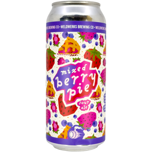 Weldwerks Brewing, 'Mixed Berry Pie' Fruited Sour Ale Beer, Colorado