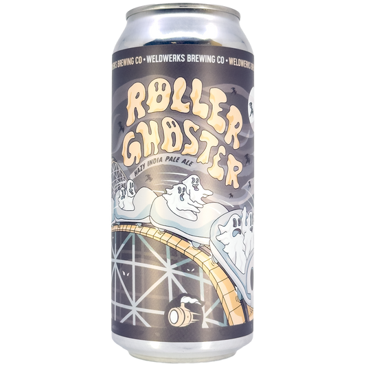 Weldwerks Brewing, 'Roller Ghoster' Hazy IPA Beer, Colorado