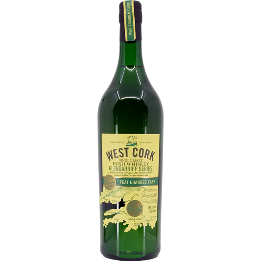 West Cork Distillers 'Glengarriff Series' Peat Charred Cask Single Malt Irish Whiskey, Ireland