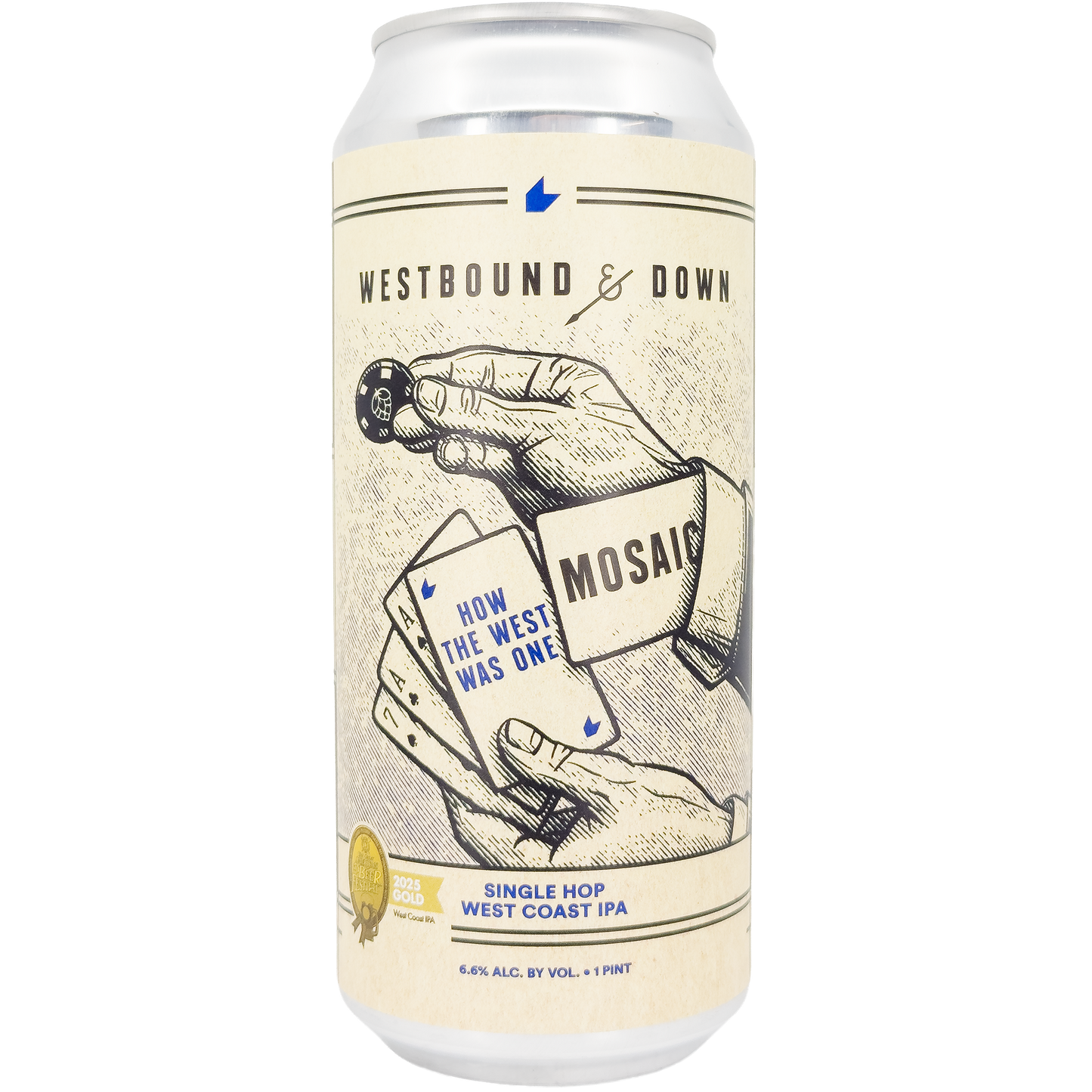 Westbound & Down Brewing 'How The West Was One: Mosaic' West Coast-Style IPA Beer, Colorado