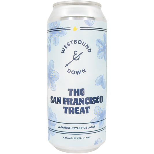 Westbound & Down Brewing 'The San Francisco Treat' Japanese-Style Rice Lager Beer, Colorado