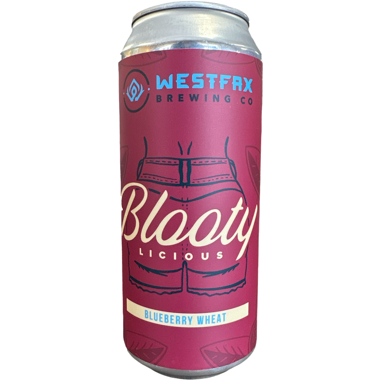 Westfax Brewing Co 'Blootylicious' Blueberry Wheat Ale Beer, Colorado, USA