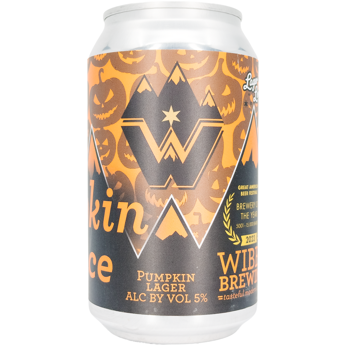 Wibby Brewing 'Pumpkin Prince' Lager Beer, Colorado