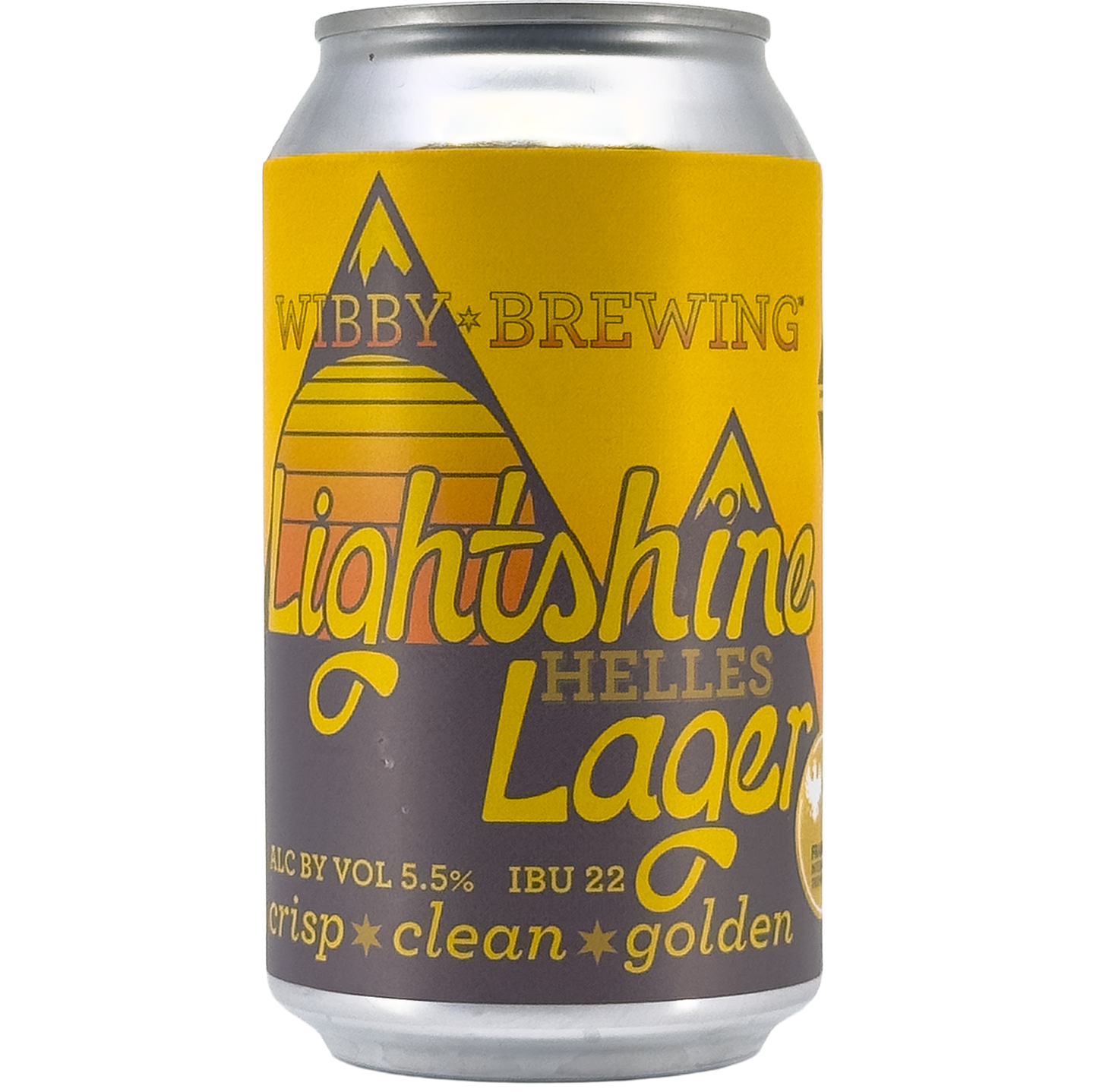 Wibby Brewing 'Lightshine Helles' Lager Beer, Colorado