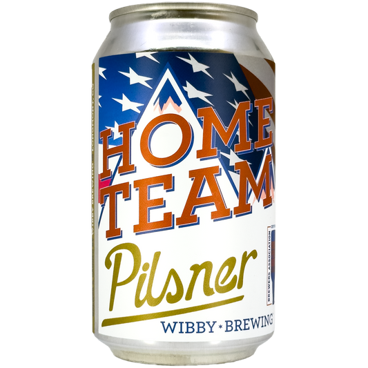 Wibby Brewing 'Home Team Pils' Pilsner Lager Beer, Colorado