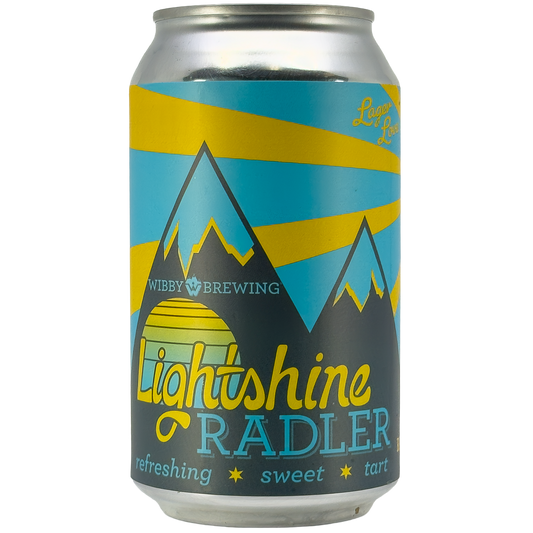 Wibby Brewing 'Lightshine Radler' Beer, Colorado