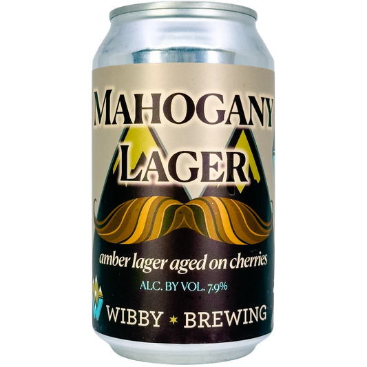 Wibby Brewing 'Mahogany Lager' Amber Lager Beer, Colorado