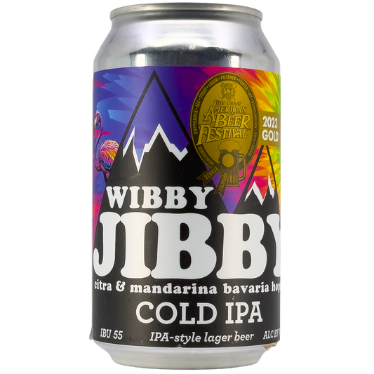 Wibby Brewing 'Wibby Jibby' Cold IPA Beer, Colorado