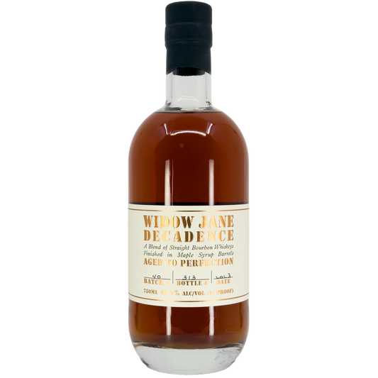 Widow Jane Decadence Straight Bourbon Whiskey, New York