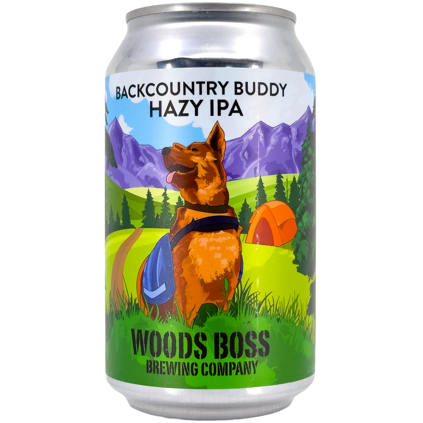 Woods Boss 'Backcountry Buddy' IPA Beer, Colorado, USA