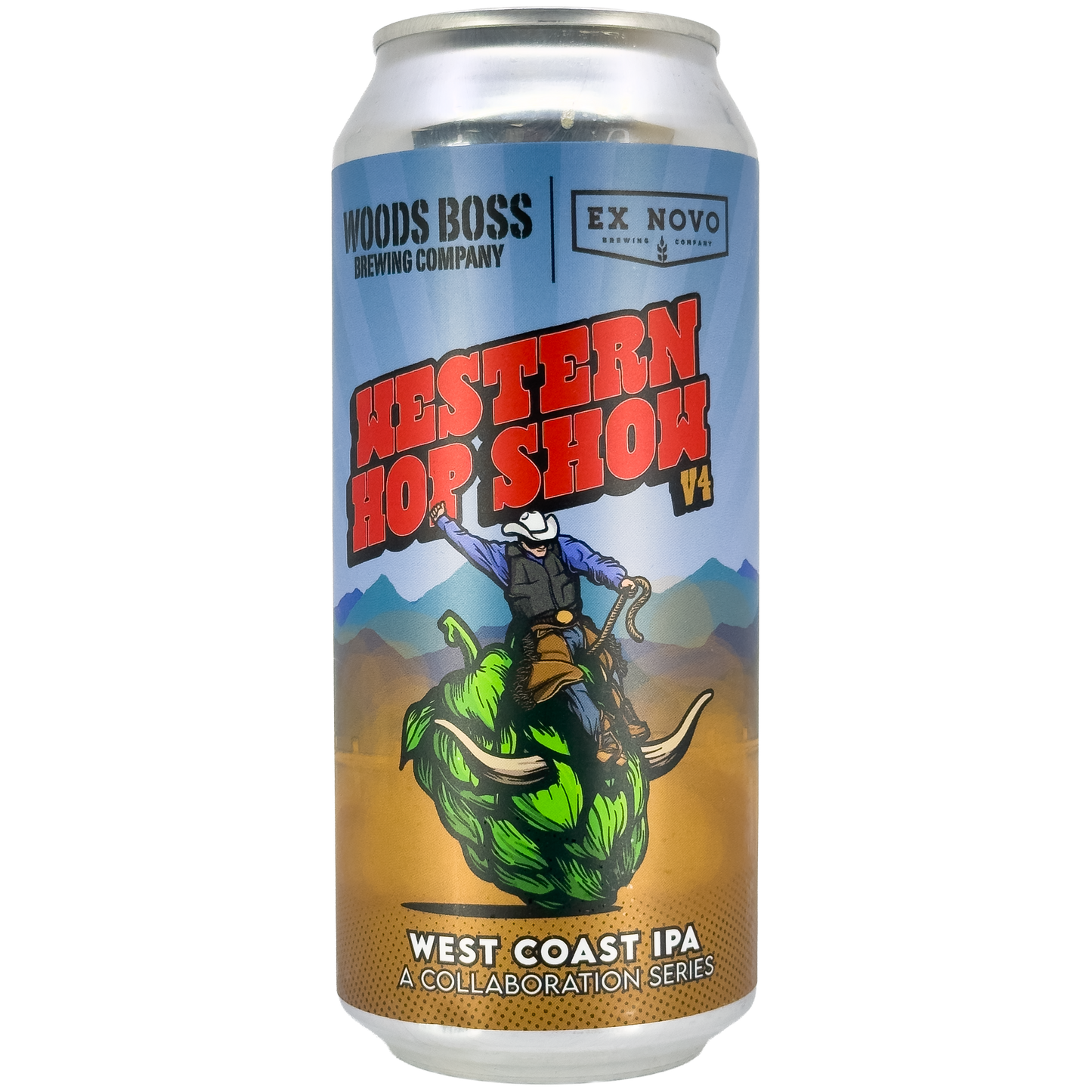 Woods Boss 'Western Hop Show' West Coast IPA Beer, Colorado
