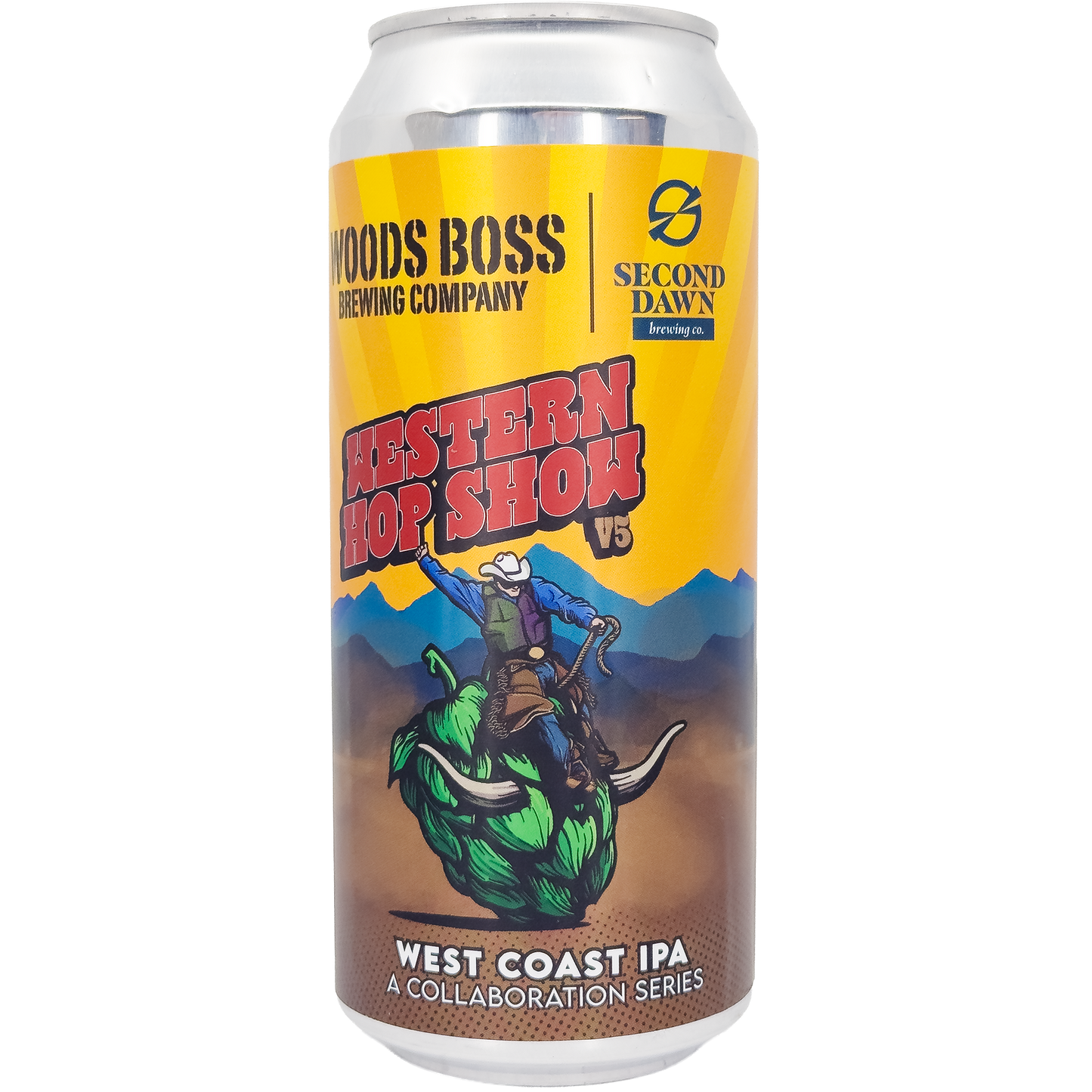 Woods Boss x Second Dawn 'Western Hop Show V5' West Coast-Style IPA Beer, Colorado