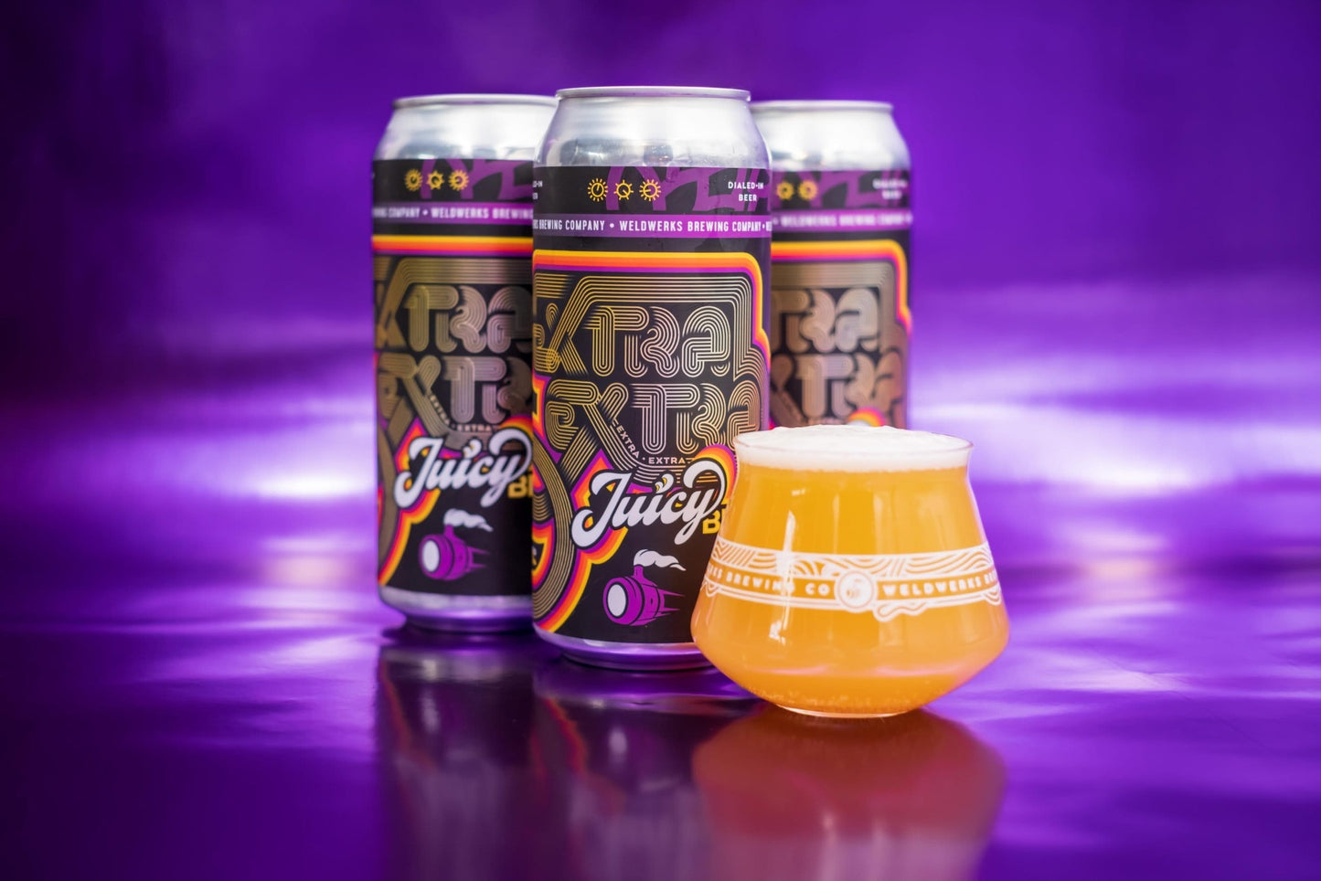 WeldWerks Brewing 'Extra Extra Juicy Bits' New England Double IPA Beer, Colorado