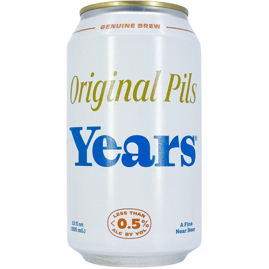 Years Non-Alcoholic Pilsner Beer, Wisconsin